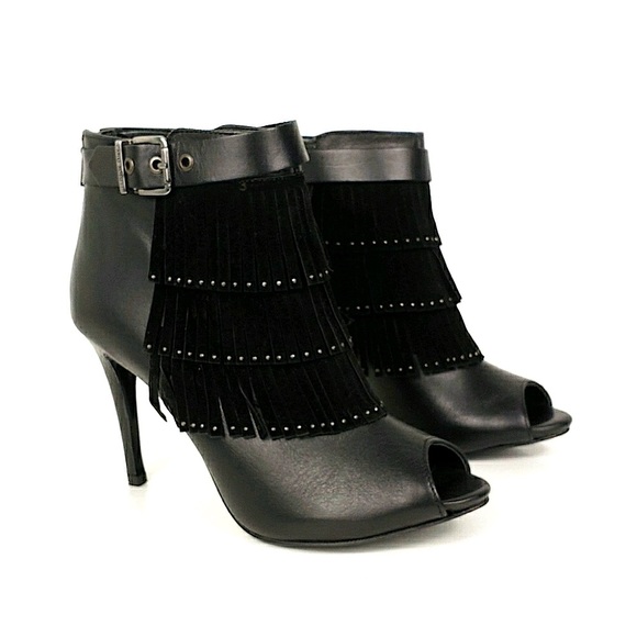 Carlo Rosetti Amariallo High Heel Peeptoe Bootie NWOT - Picture 1 of 15